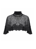 Blood Supply Legacy of the Undead Lace Sequin Cape(Full Payment Without Shipping)